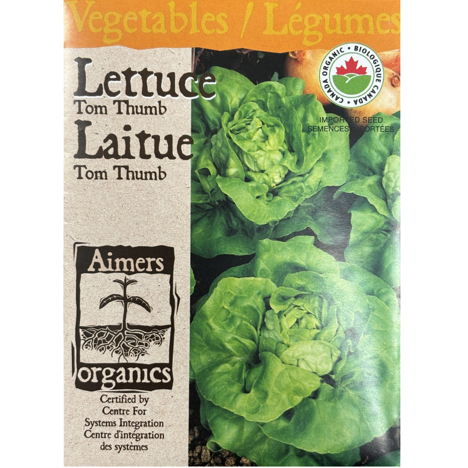 Aimers Organics Lettuce Tom Thumb Pkg.