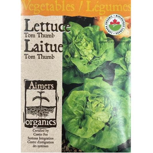 Aimers Organics Lettuce Tom Thumb Pkg.