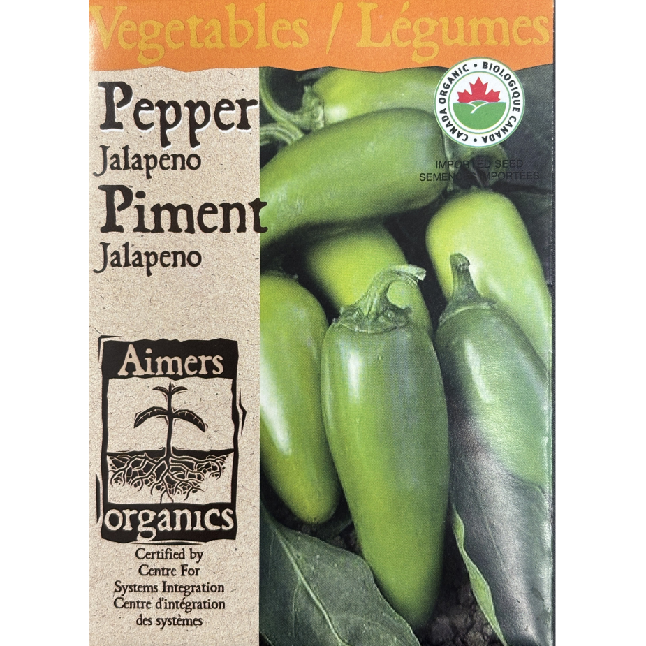 Aimers Organics Pepper Jalapeno Pkg.