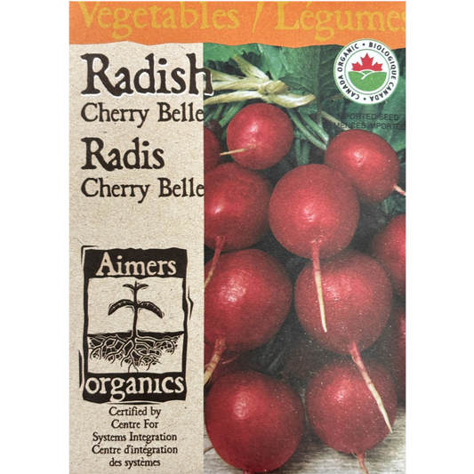 Aimers Organics Radish Cherry Belle Pkg.