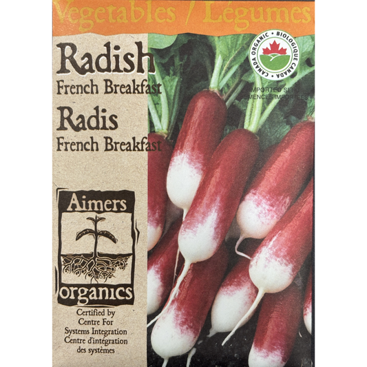 Aimers Organics Radish French Breakfast Pkg.