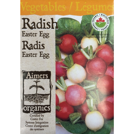 Aimers Organics Radish Easter Egg Blend Pkg.