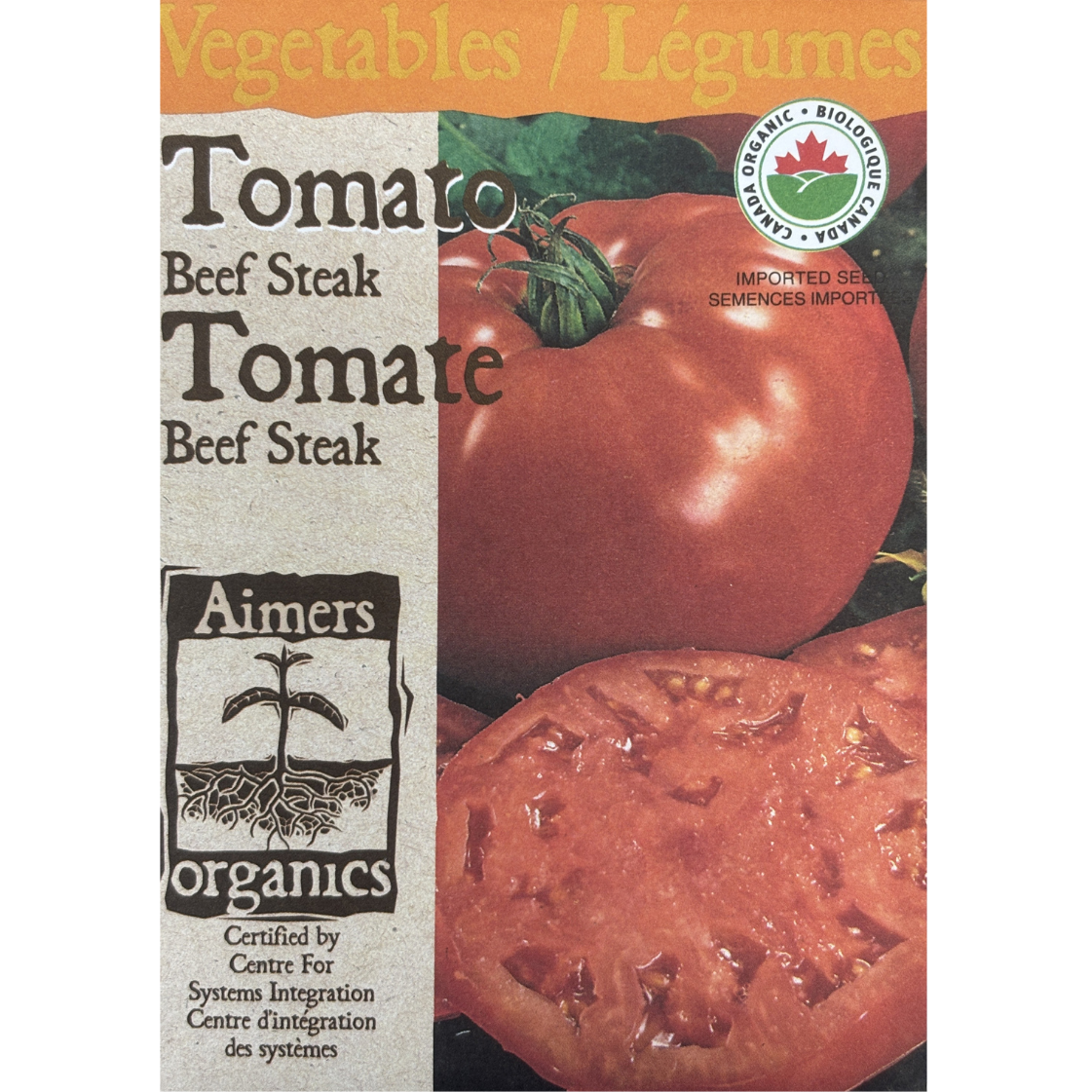 Aimers Organics Tomato Beef Steak Pkg.