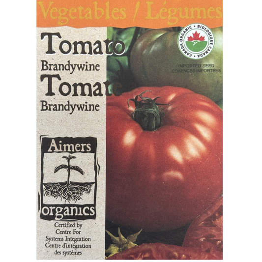 Aimers Organics Tomato Brandywine Pkg.