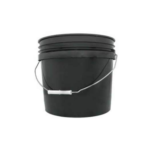 Black Plastic Buckets