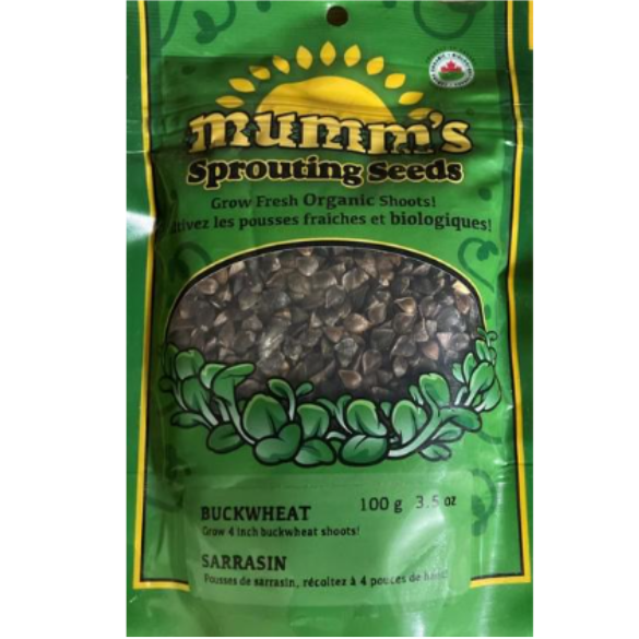 Mumm's Sprouts Buckwheat Microgreens