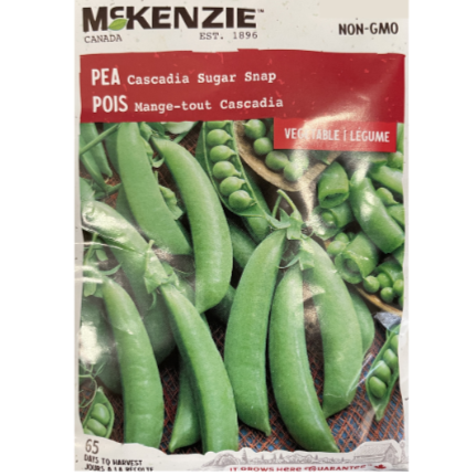 McKenzie Seed Pea Cascadia Sugar Snap Pkg