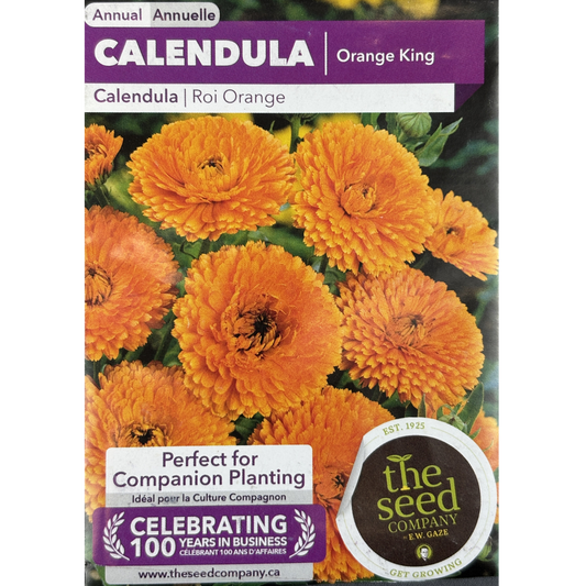E.W. Gaze Calendula Orange King Pkg.