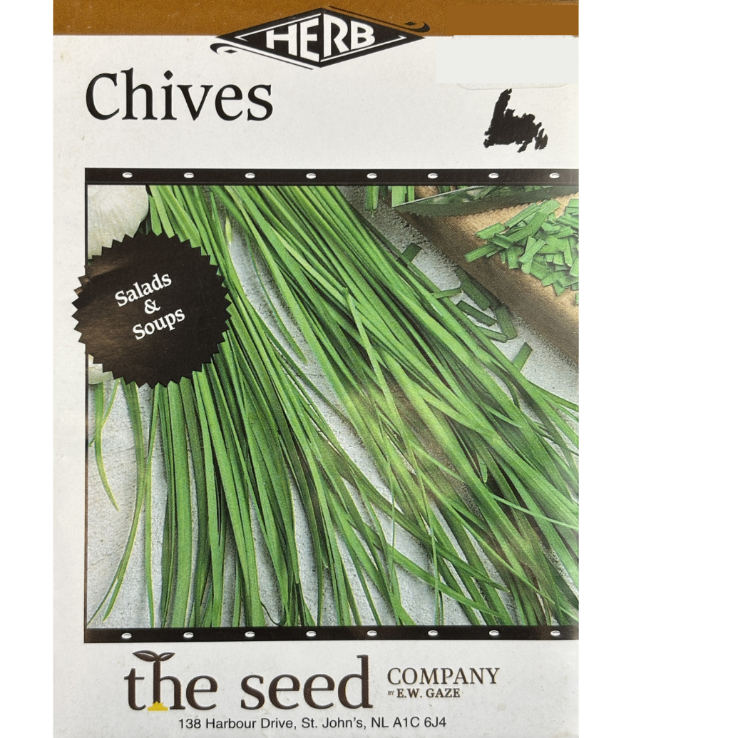 E.W. Gaze Herb Chives Pkg.