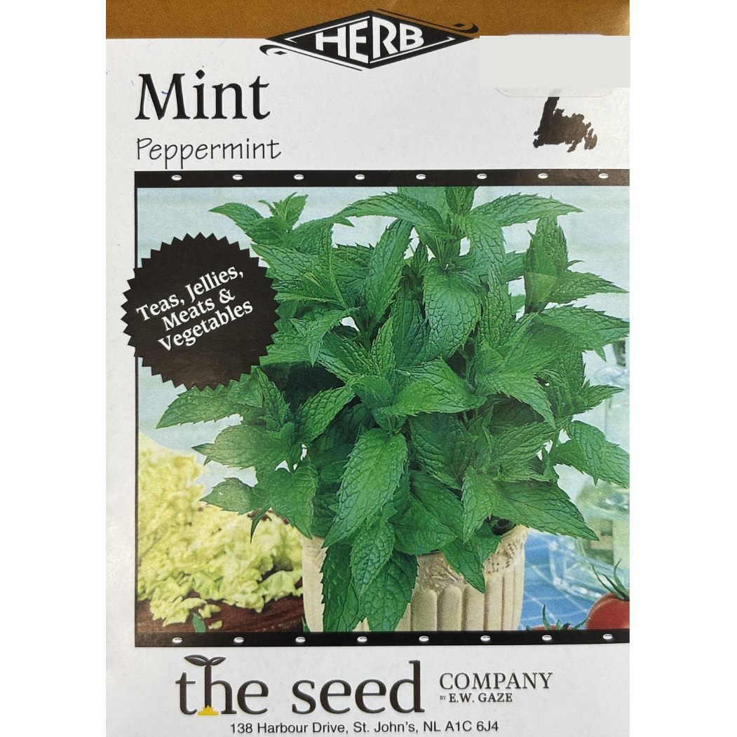 E.W. Gaze Herb Mint Peppermint Pkg.