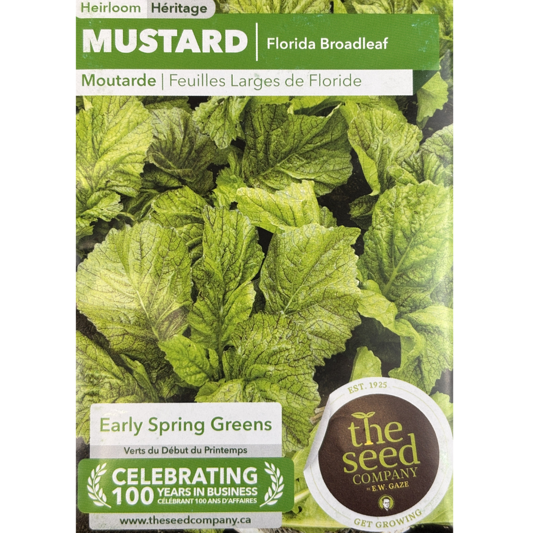E.W. Gaze Mustard Florida Broadleaf Pkg.
