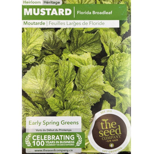 E.W. Gaze Mustard Florida Broadleaf Pkg.