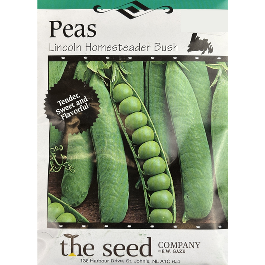 E.W. Gaze Pea Lincoln Homesteader Pkg.