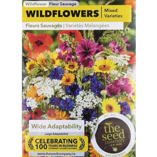 E.W. Gaze Wildflower Mix Varieties Pkg.