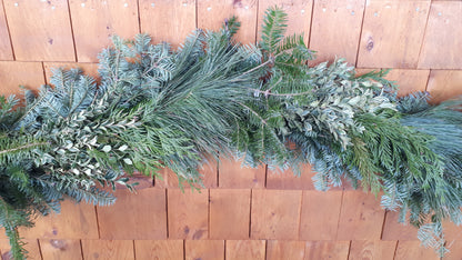 Fresh Garland "B" Fir/Pine/BC Cedar & Oregonia 10' Length