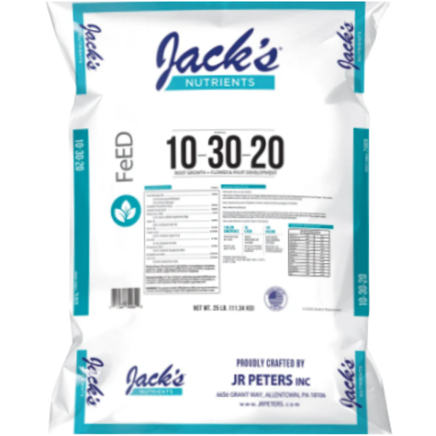 Jack's Professional Water Soluble Fertilizer 10-30-20
