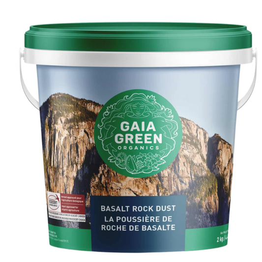 Gaia Green Basalt Rock Dust