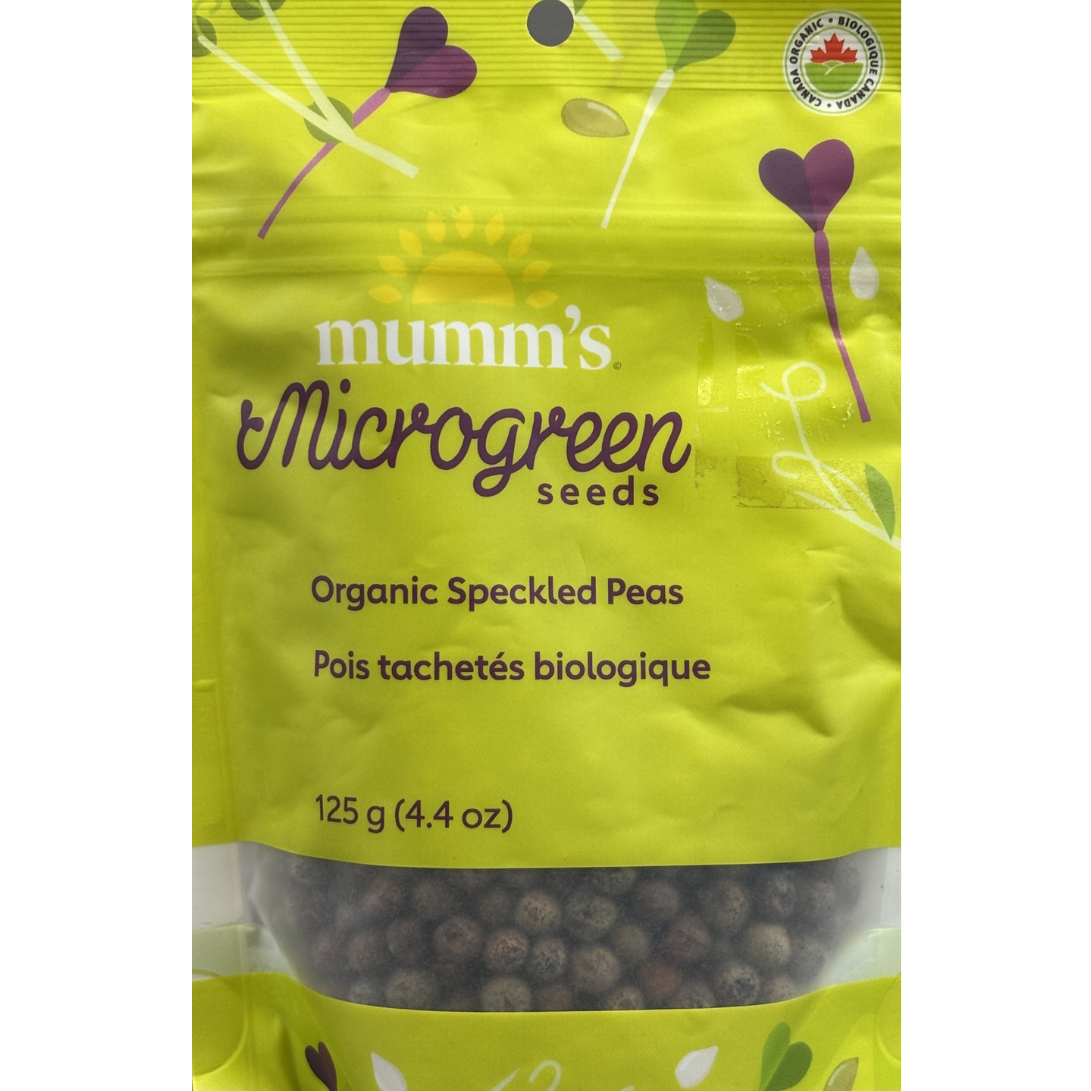 Mumm's Sprouts Speckled Peas Shoots