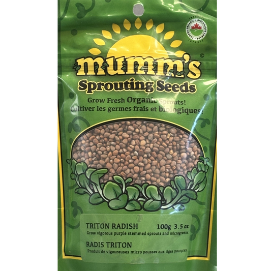 Mumm's Sprouts Radish Triton