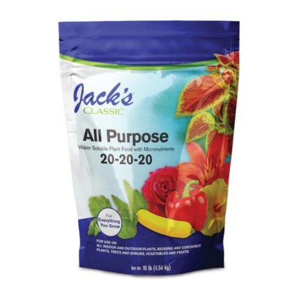 Jack's Classic All Purpose Fertilizer 20-20-20