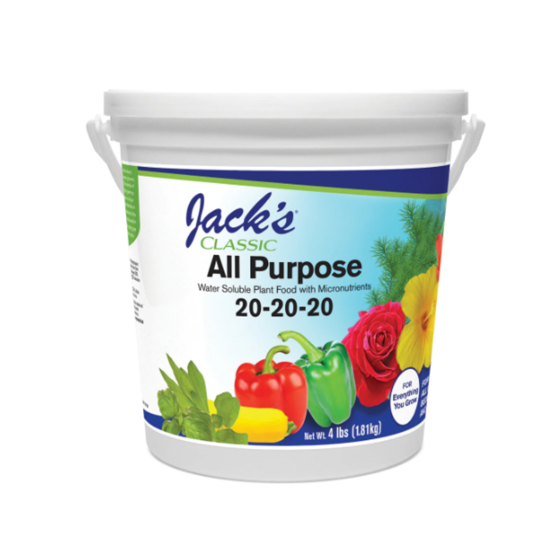 Jack's Classic All Purpose Fertilizer 20-20-20