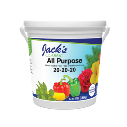 Jack's Classic All Purpose Fertilizer 20-20-20