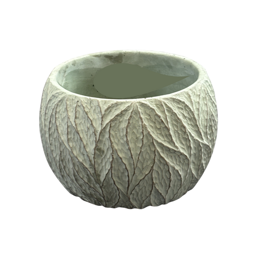 Sage Deep Leaf Planter