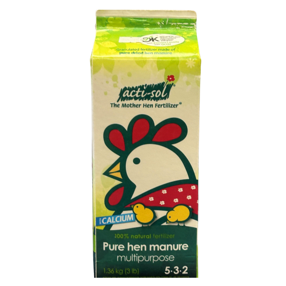 Acti-Sol 5-3-2 Hen Manure