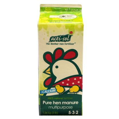 Acti-Sol 5-3-2 Hen Manure
