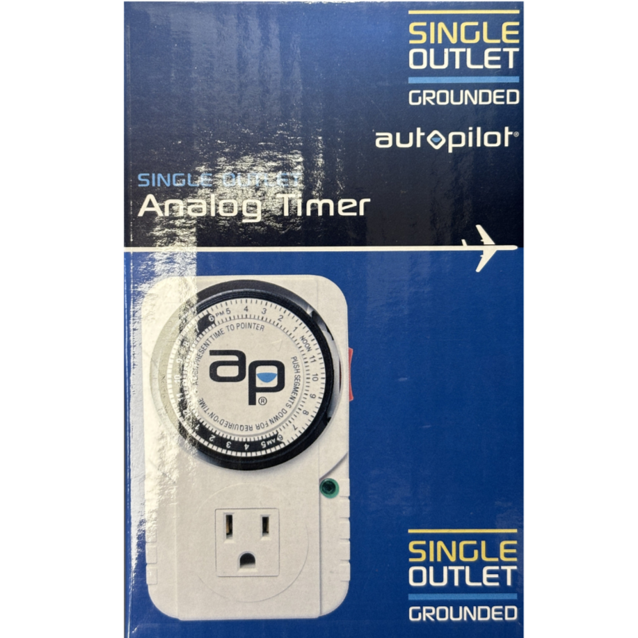 Analog Timer Single Outlet