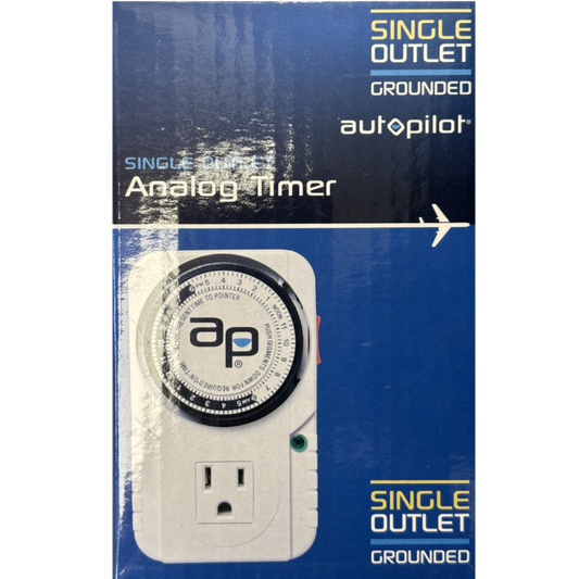Analog Timer Single Outlet