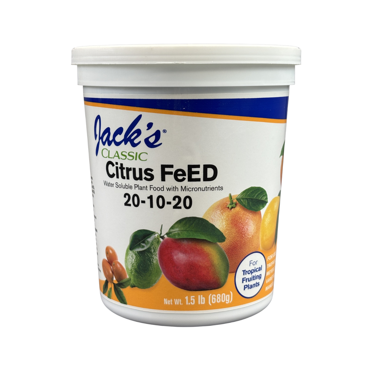 Jack's Classic Citrus FeED 20-10-20 1.5lb.