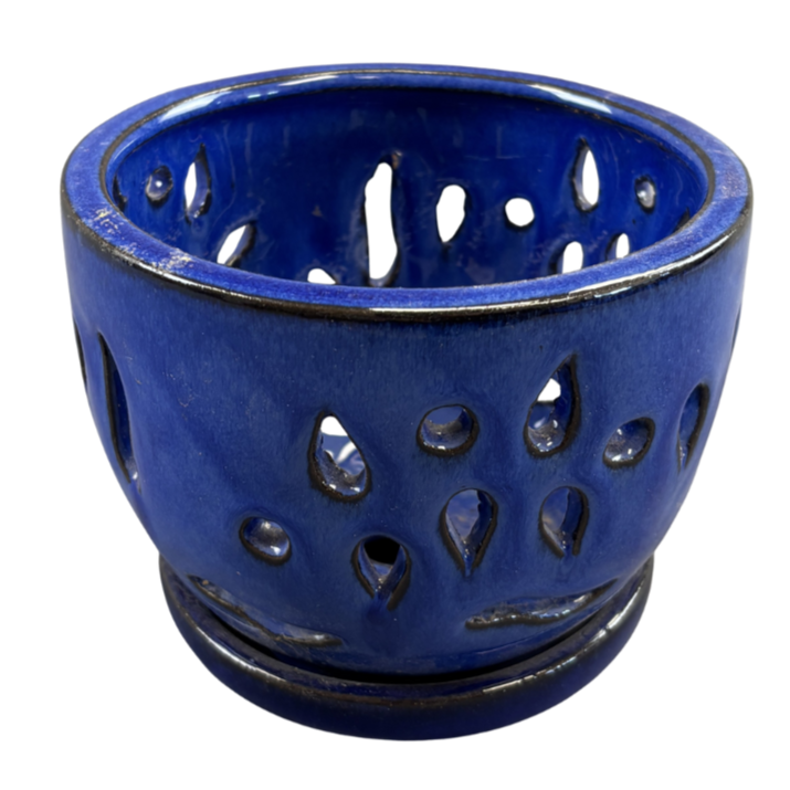 Orchid Pot w/Saucer Assorted MD
