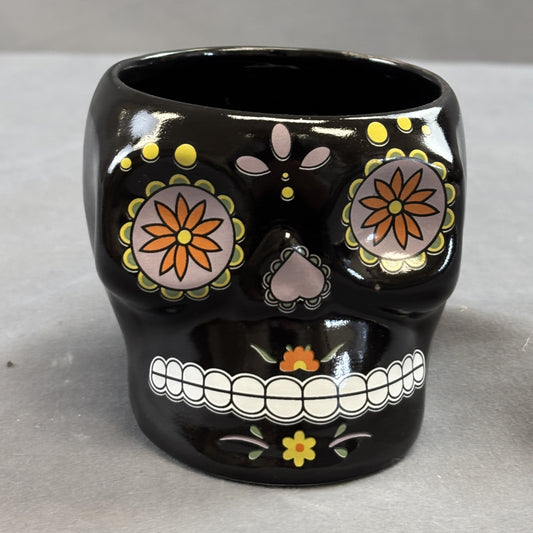 Sugar Skull Pot