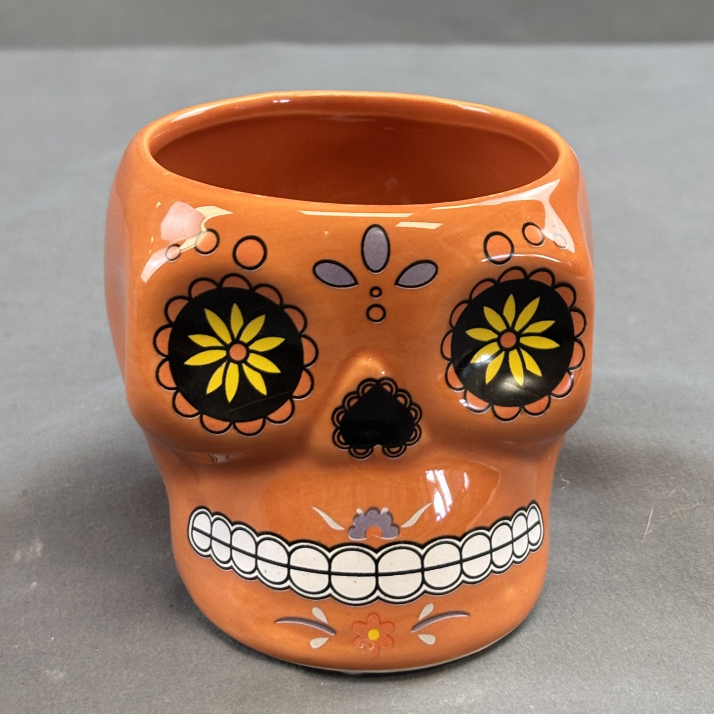 Sugar Skull Pot