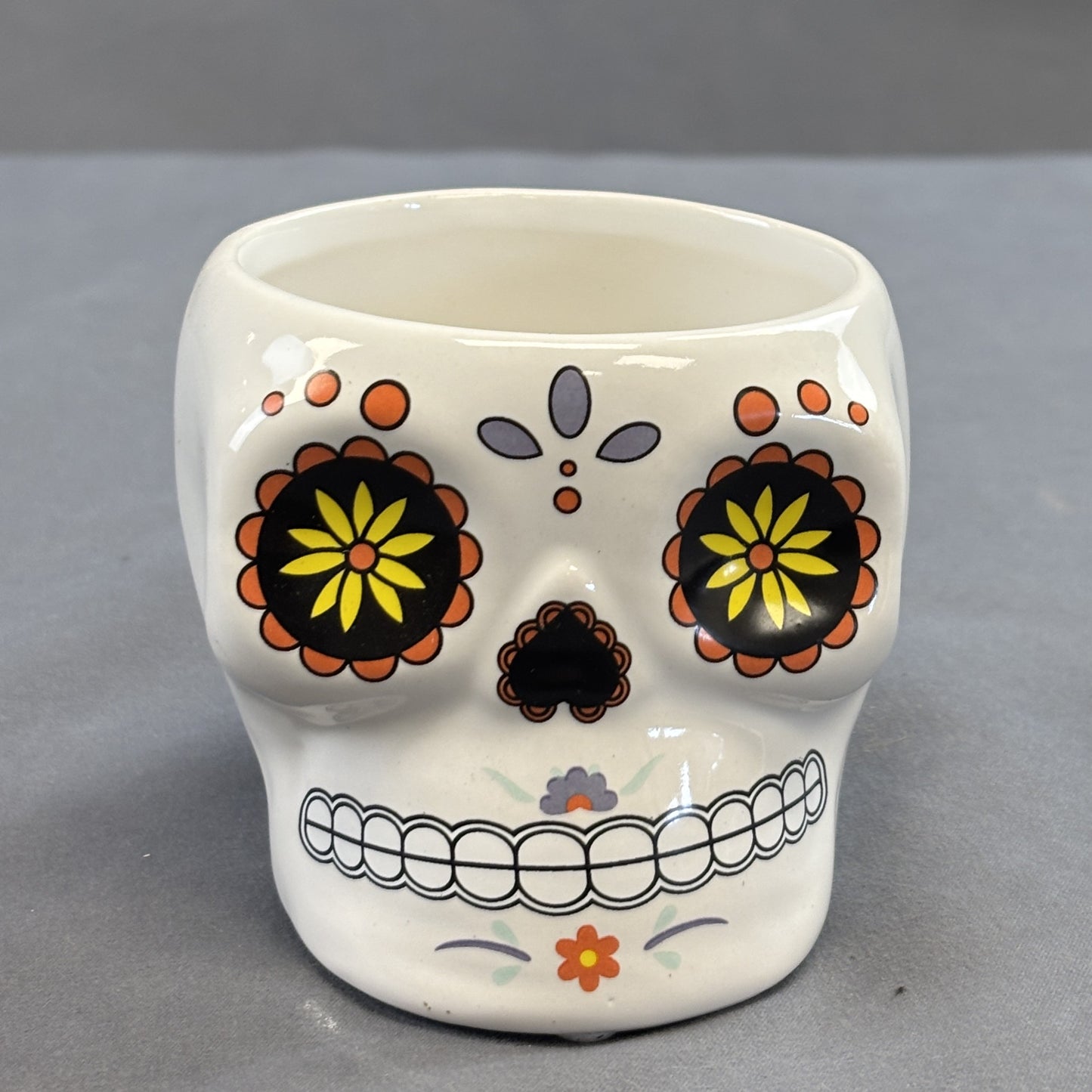 Sugar Skull Pot