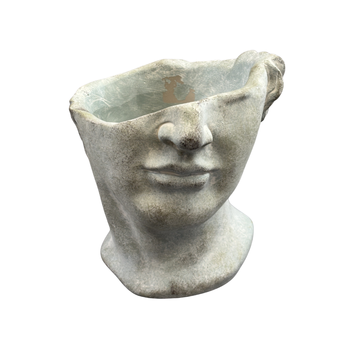 Half Male Face Planter