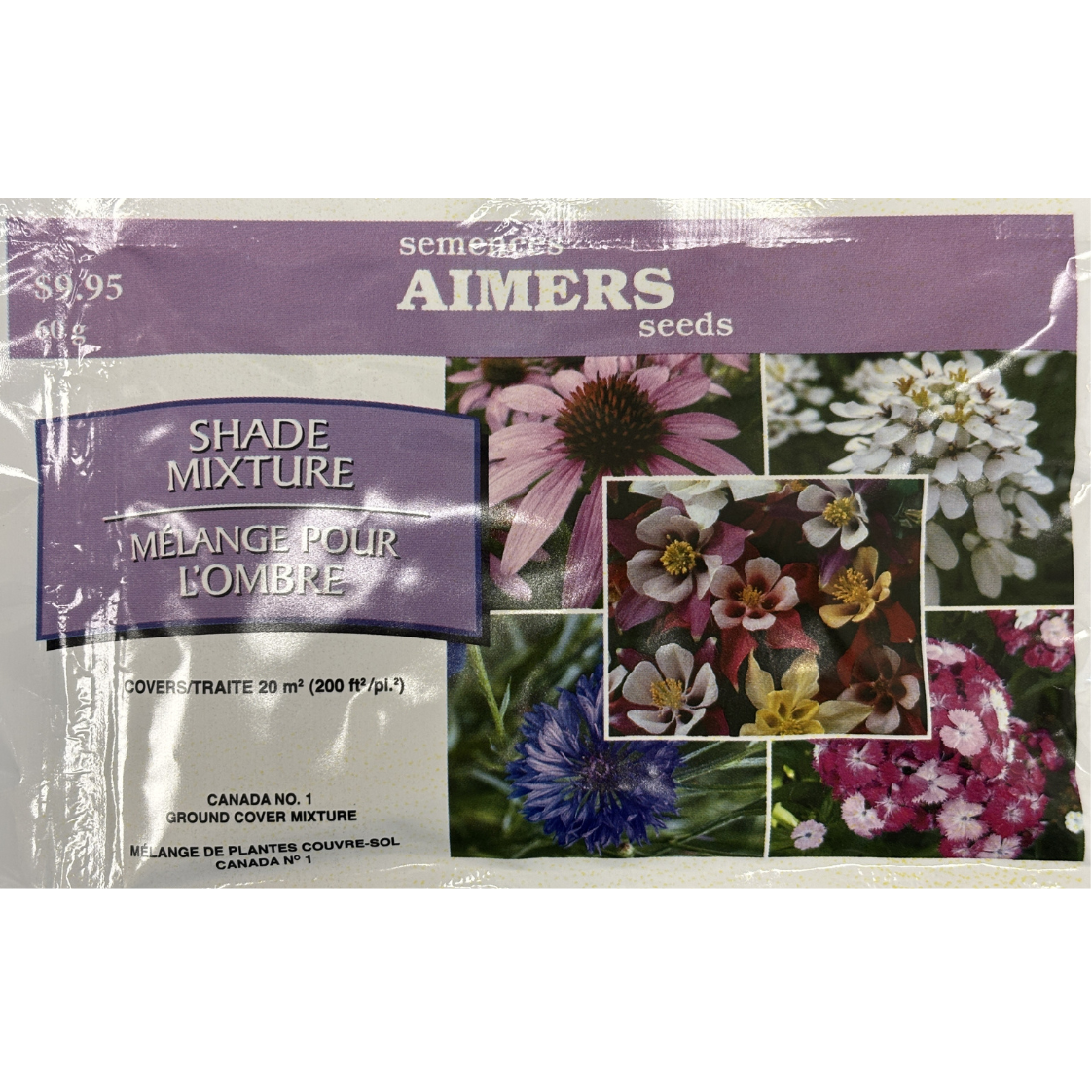 Aimers Seeds Mix Wildflowers Shade 60g Pkg.
