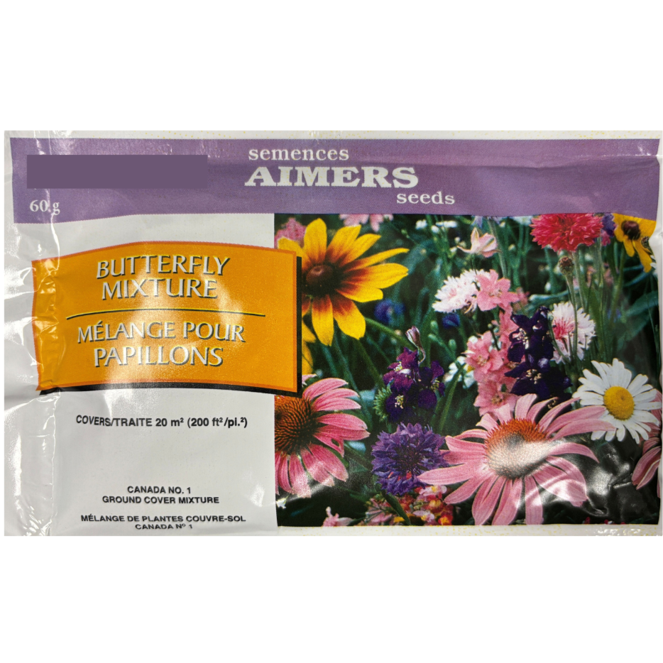 Aimers Seeds Mix Wildflowers Butterfly 60g Pkg.