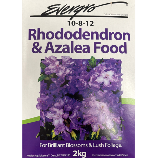 Evergro Rhododendron and Azalea Food 10-8-12 2Kg.