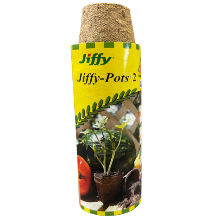 Jiffy Plantable Pot Round 2" 12/Pkg.