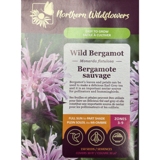Northern Wildflowers Bergamot Wild Pkg.