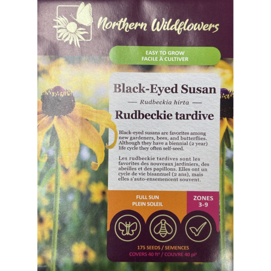 Northern Wildflowers Black-Eyed Susan Pkg.