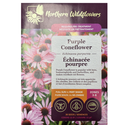 Northern Wildflowers Coneflower Purple  Pkg.