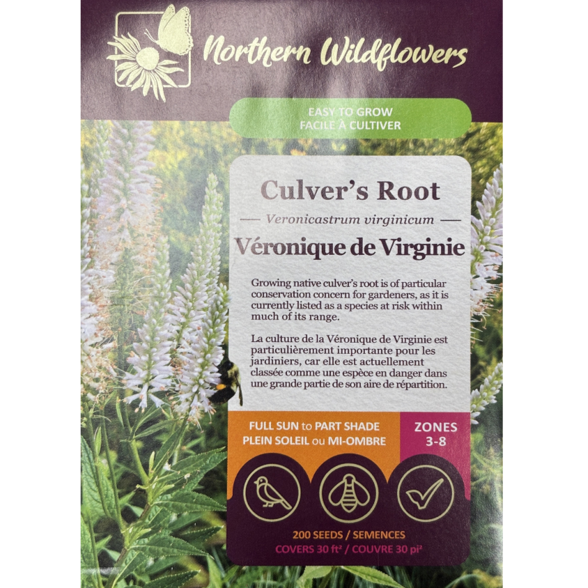 Northern Wildflowers Culvert's Root Pkg.