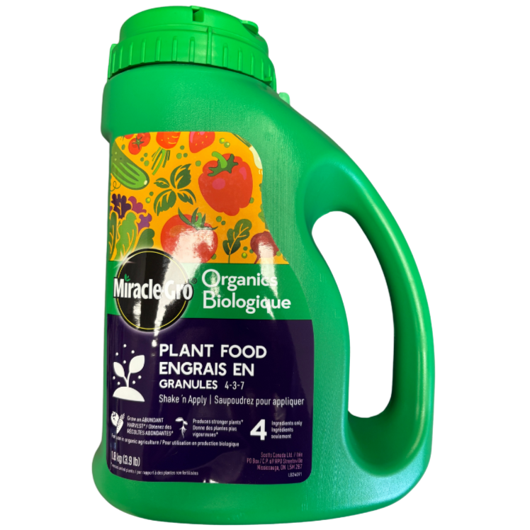 Miracle-Gro Organics Plant Food 4-3-7