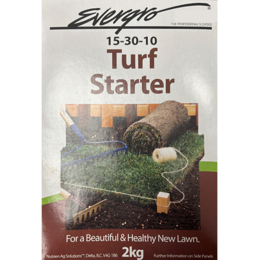 Evergro Turf Starter 15-30-10 2Kg.