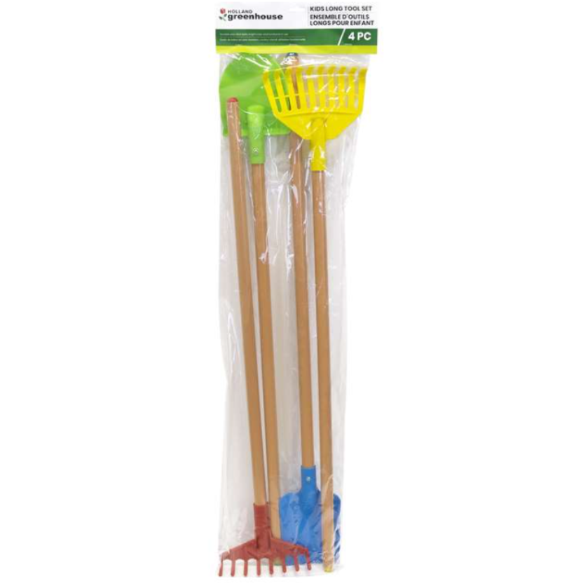 Tool Set Long Kids (4 pieces)