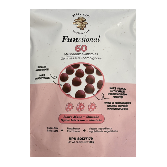 Mushroom Gummies 'Functional' Happy Caps