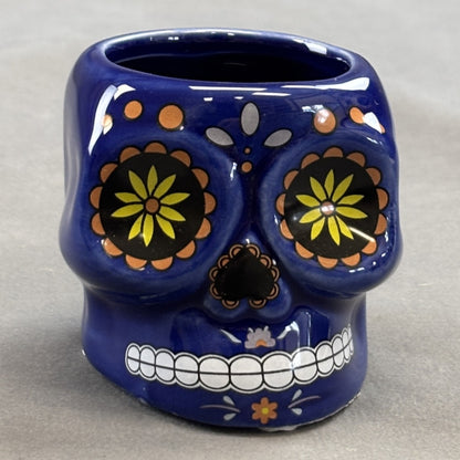 Sugar Skull Pot
